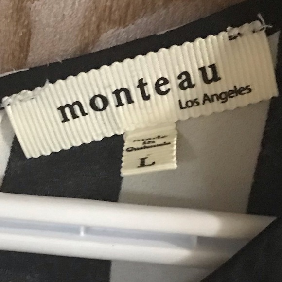 3 FOR $20 Monteau Los Angeles blouse - Picture 4 of 4